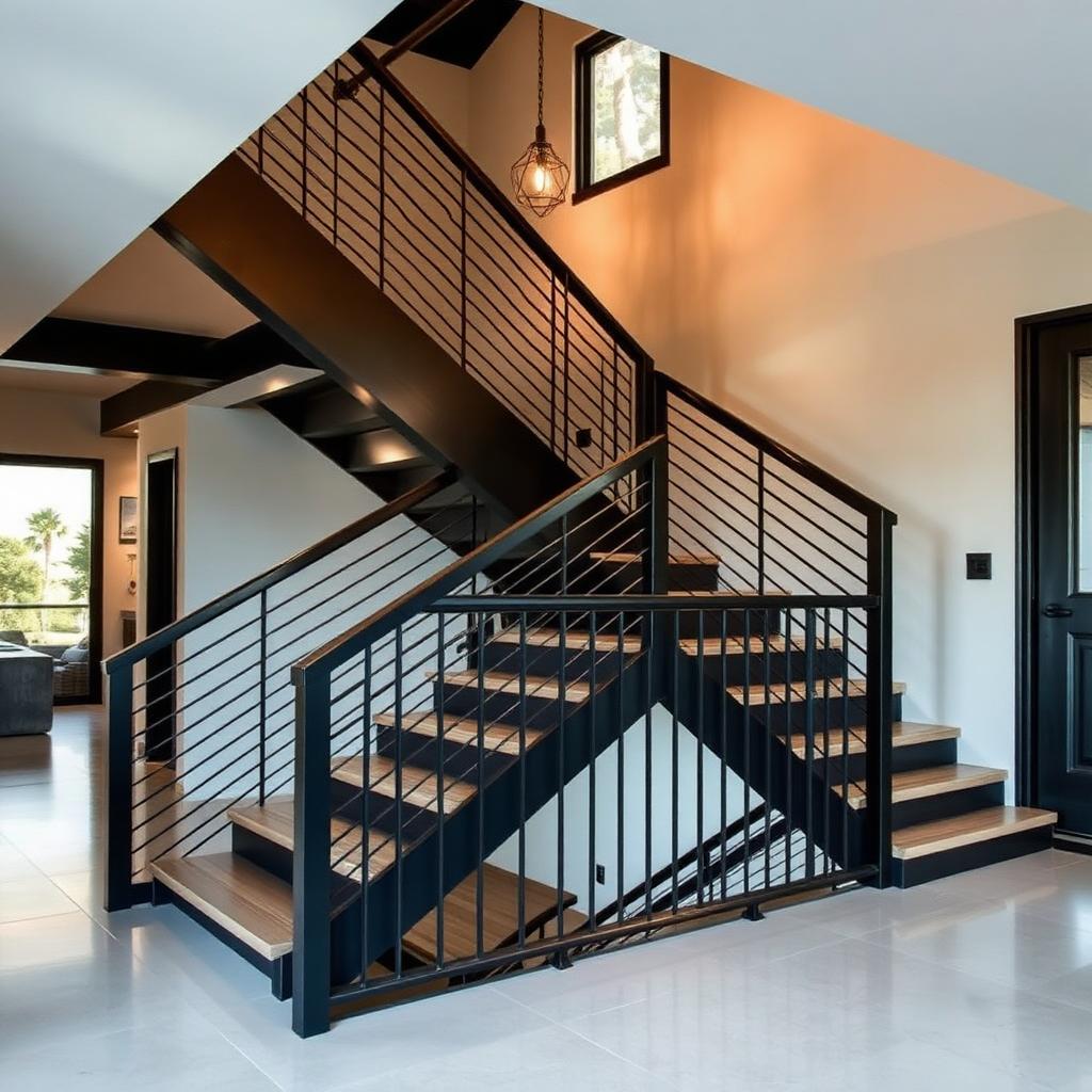 Custom Steel Railing